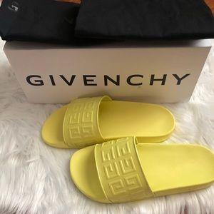Givenchy Slide ‘4G Fluo Yellow’ Size 40/7 men